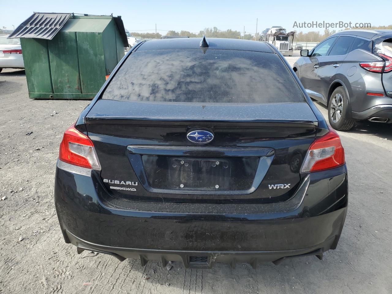 2018 Subaru Wrx  Black vin: JF1VA1A64J9827921