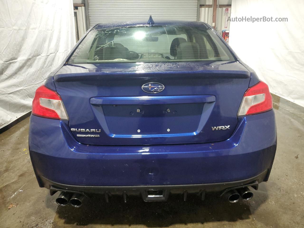 2018 Subaru Wrx  Синий vin: JF1VA1A64J9829328