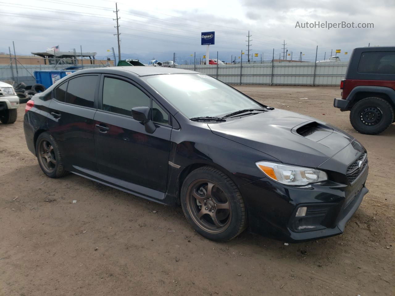 2020 Subaru Wrx  Black vin: JF1VA1A64L9805081