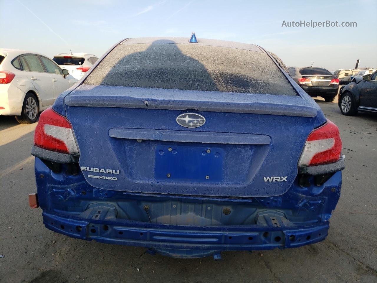 2020 Subaru Wrx  Blue vin: JF1VA1A64L9824746