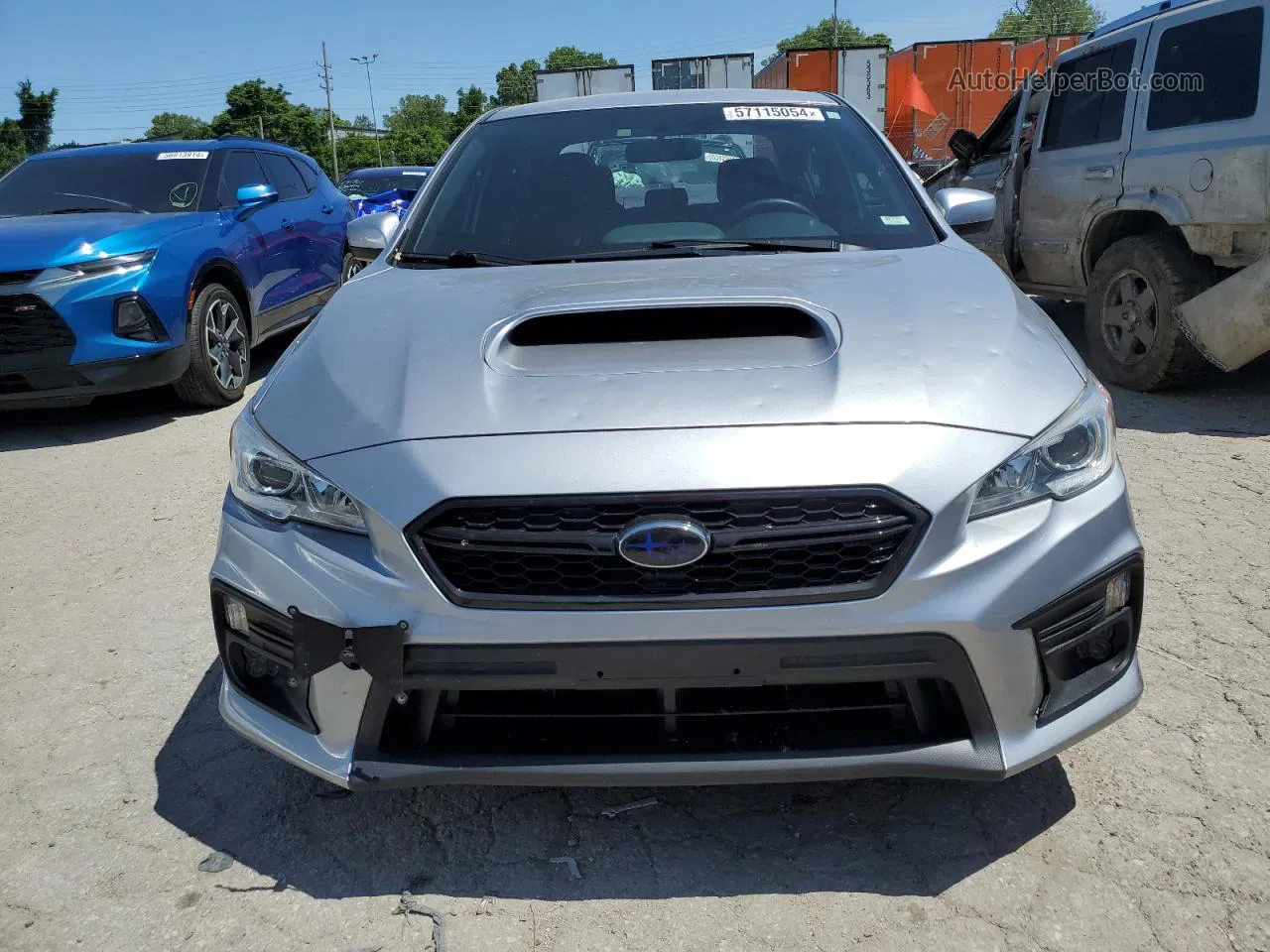 2021 Subaru Wrx  Серебряный vin: JF1VA1A64M9815210