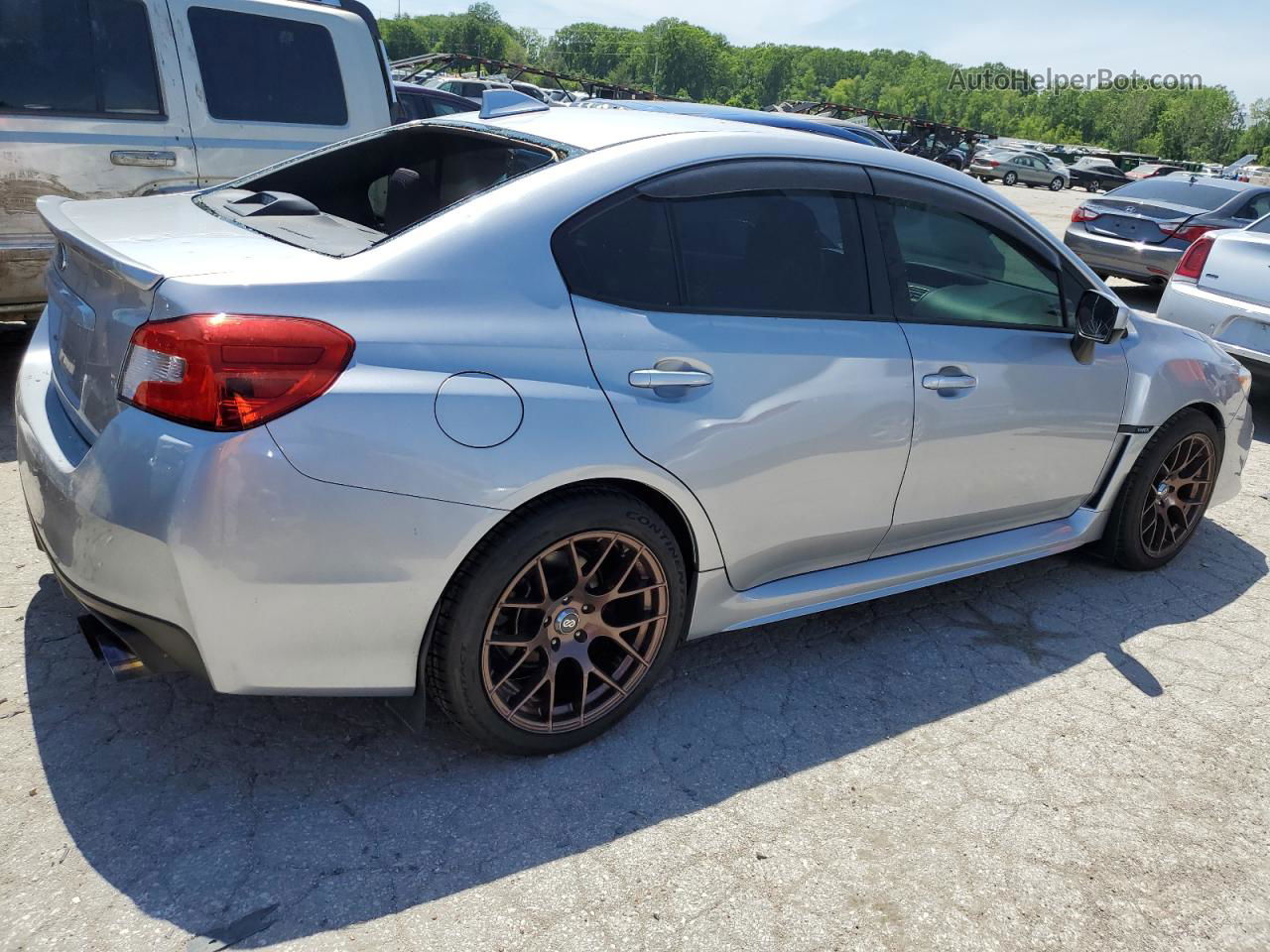 2021 Subaru Wrx  Silver vin: JF1VA1A64M9815210