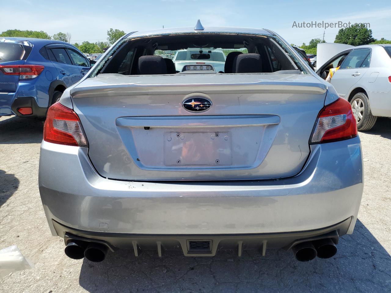 2021 Subaru Wrx  Silver vin: JF1VA1A64M9815210