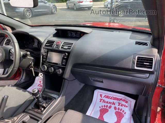 2018 Subaru Wrx Red vin: JF1VA1A65J9802025