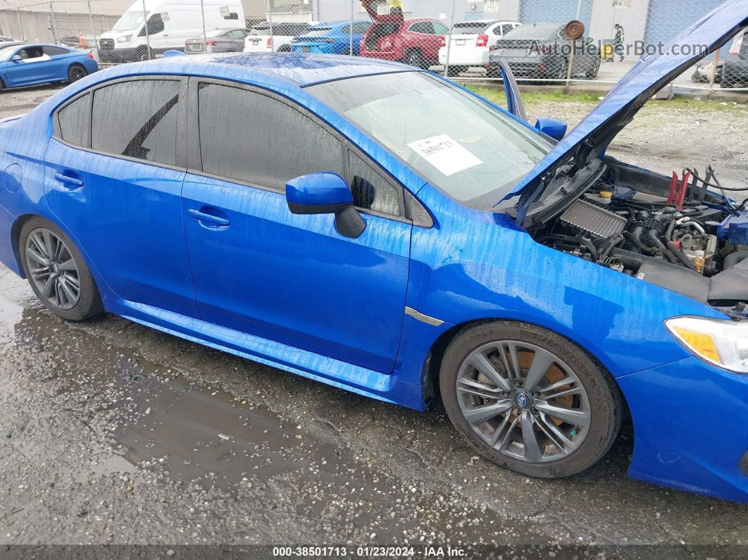 2018 Subaru Wrx   Blue vin: JF1VA1A65J9803028