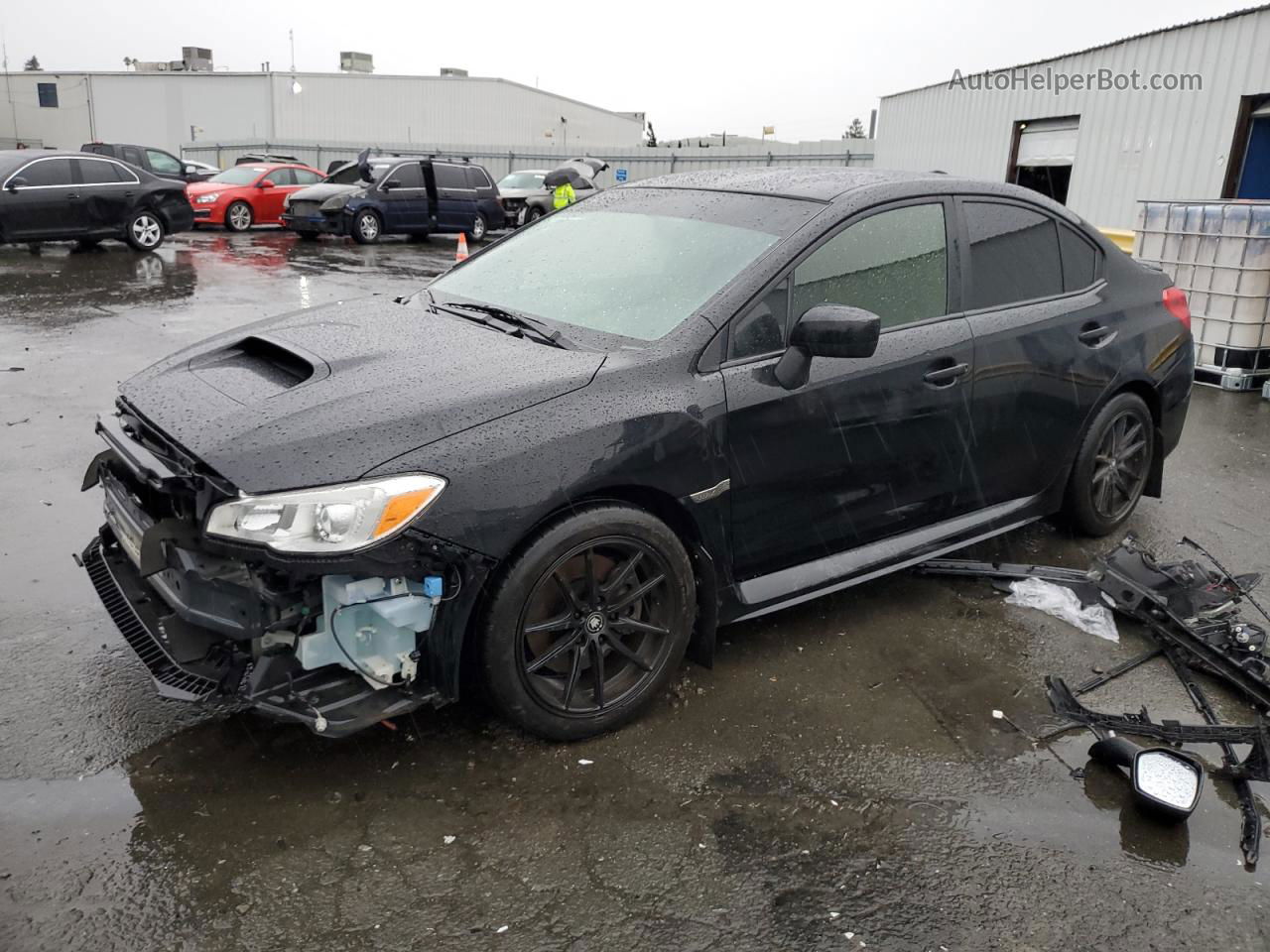 2018 Subaru Wrx  Black vin: JF1VA1A65J9803465