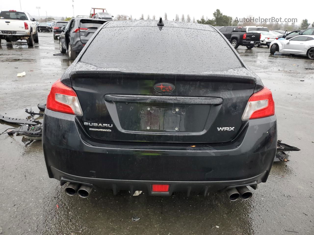 2018 Subaru Wrx  Black vin: JF1VA1A65J9803465