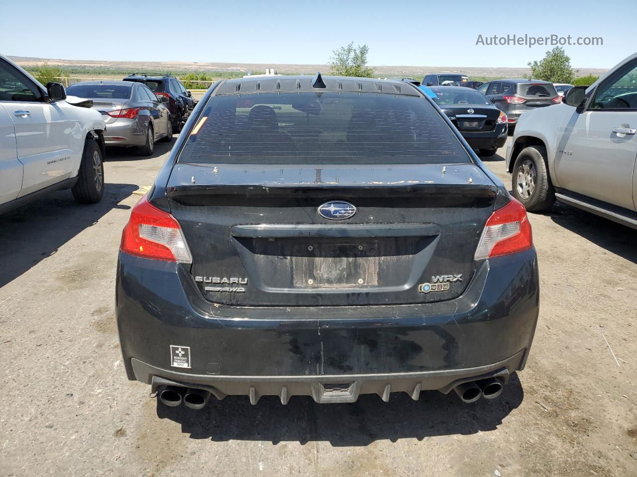 2018 Subaru Wrx  Black vin: JF1VA1A65J9806639