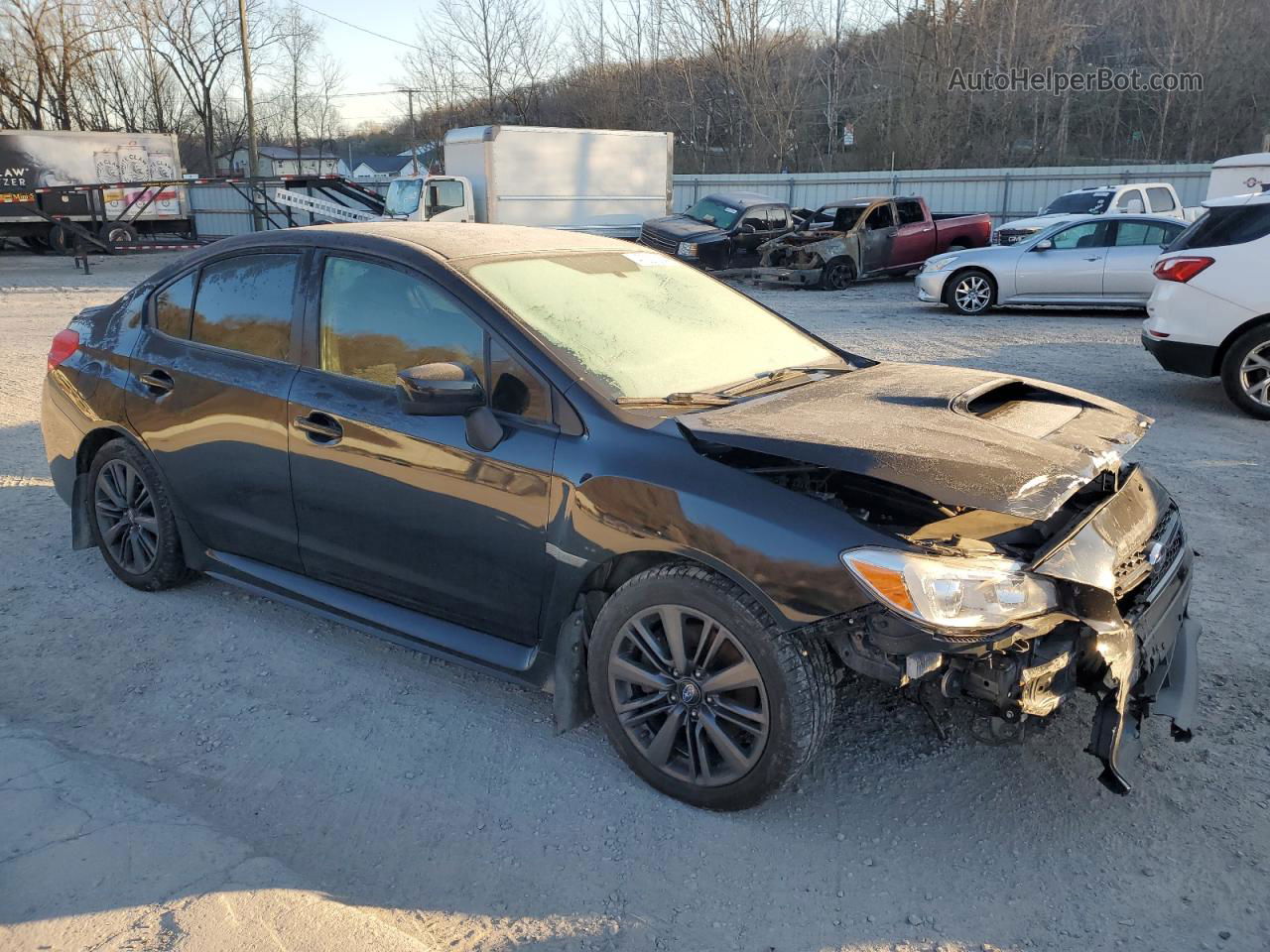 2018 Subaru Wrx  Black vin: JF1VA1A65J9816605