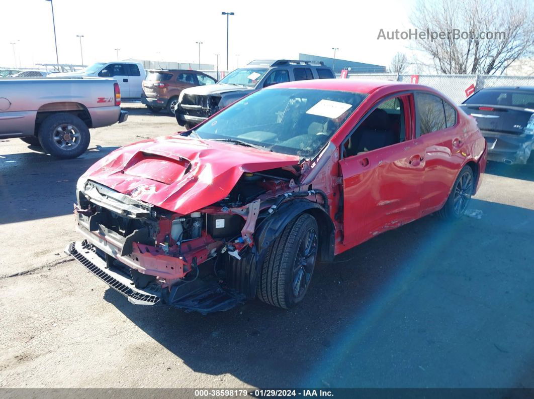 2018 Subaru Wrx   Red vin: JF1VA1A65J9820492