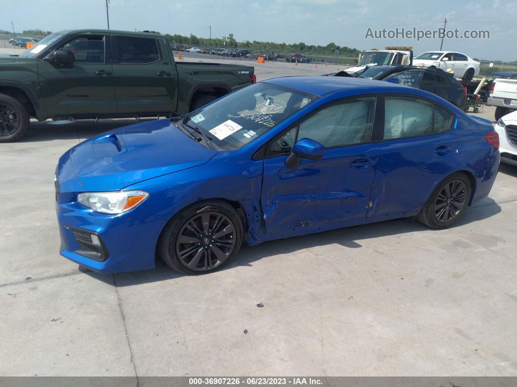 2018 Subaru Wrx   Blue vin: JF1VA1A65J9827832