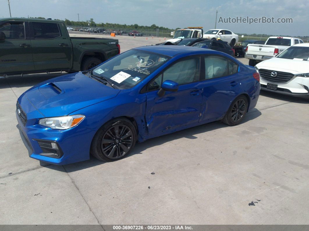 2018 Subaru Wrx   Blue vin: JF1VA1A65J9827832