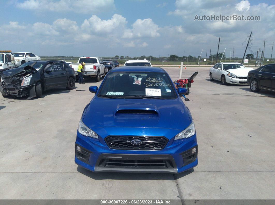 2018 Subaru Wrx   Blue vin: JF1VA1A65J9827832