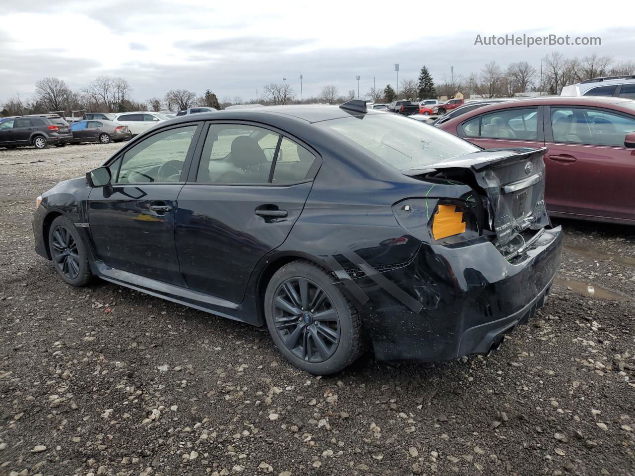 2018 Subaru Wrx  Black vin: JF1VA1A65J9836756