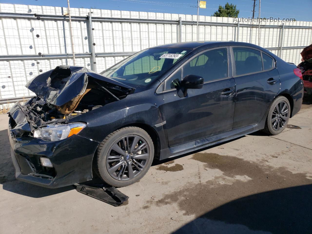 2020 Subaru Wrx  Black vin: JF1VA1A65L9813545