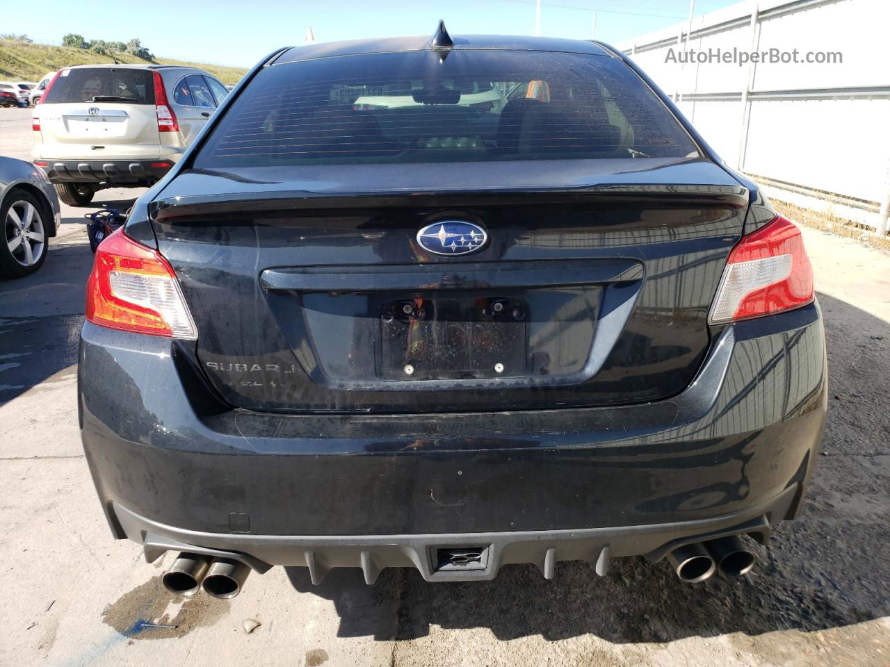 2020 Subaru Wrx  Black vin: JF1VA1A65L9813545