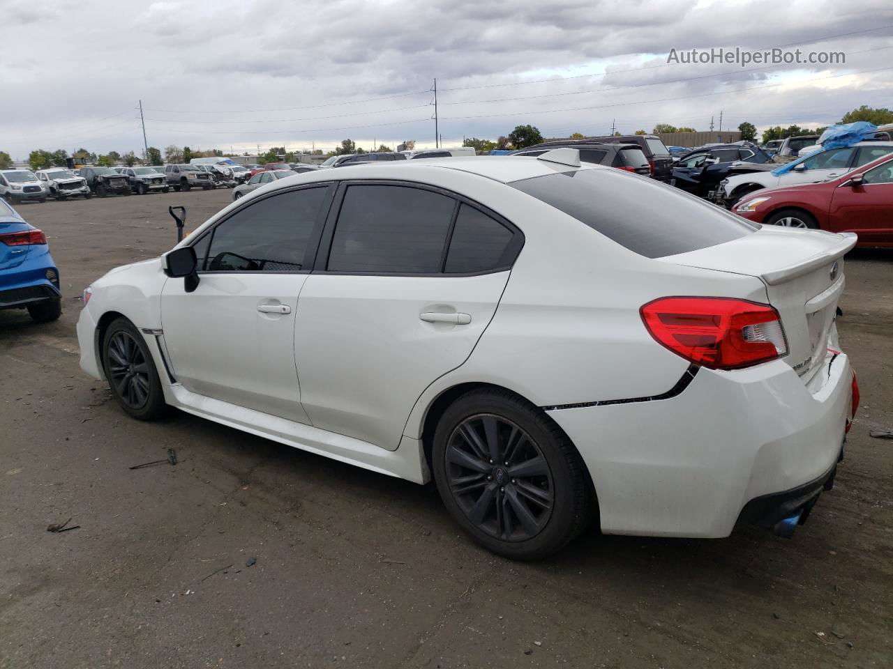 2020 Subaru Wrx  White vin: JF1VA1A65L9833178