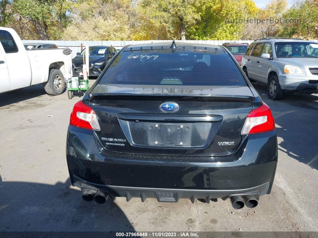 2018 Subaru Wrx Black vin: JF1VA1A66J9808139