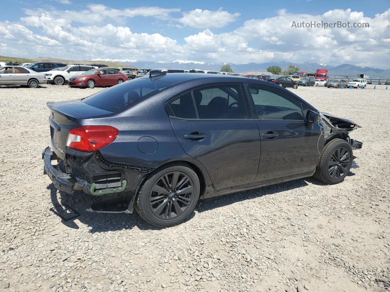 2018 Subaru Wrx  Black vin: JF1VA1A66J9811624