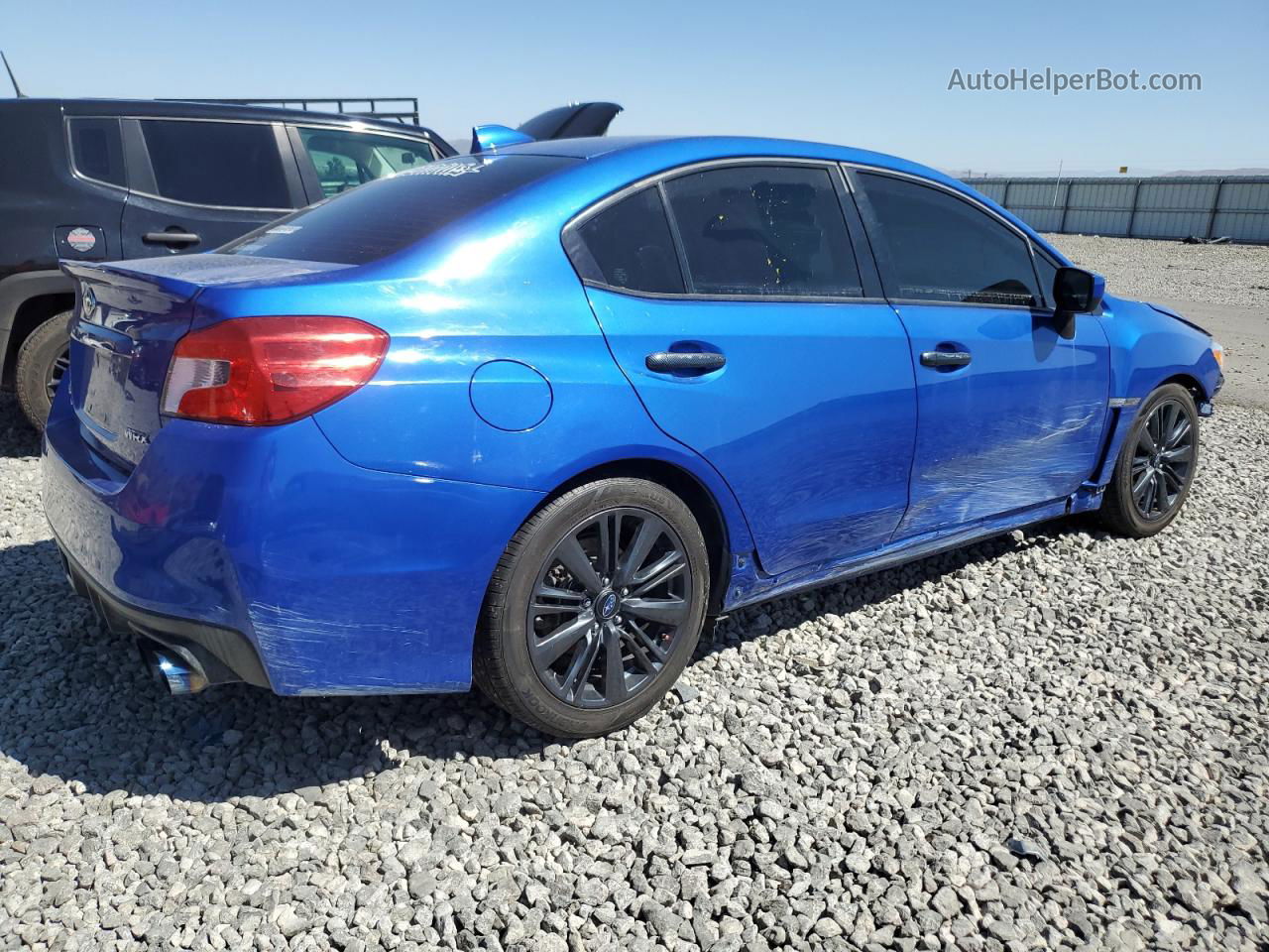 2018 Subaru Wrx  Blue vin: JF1VA1A66J9827788