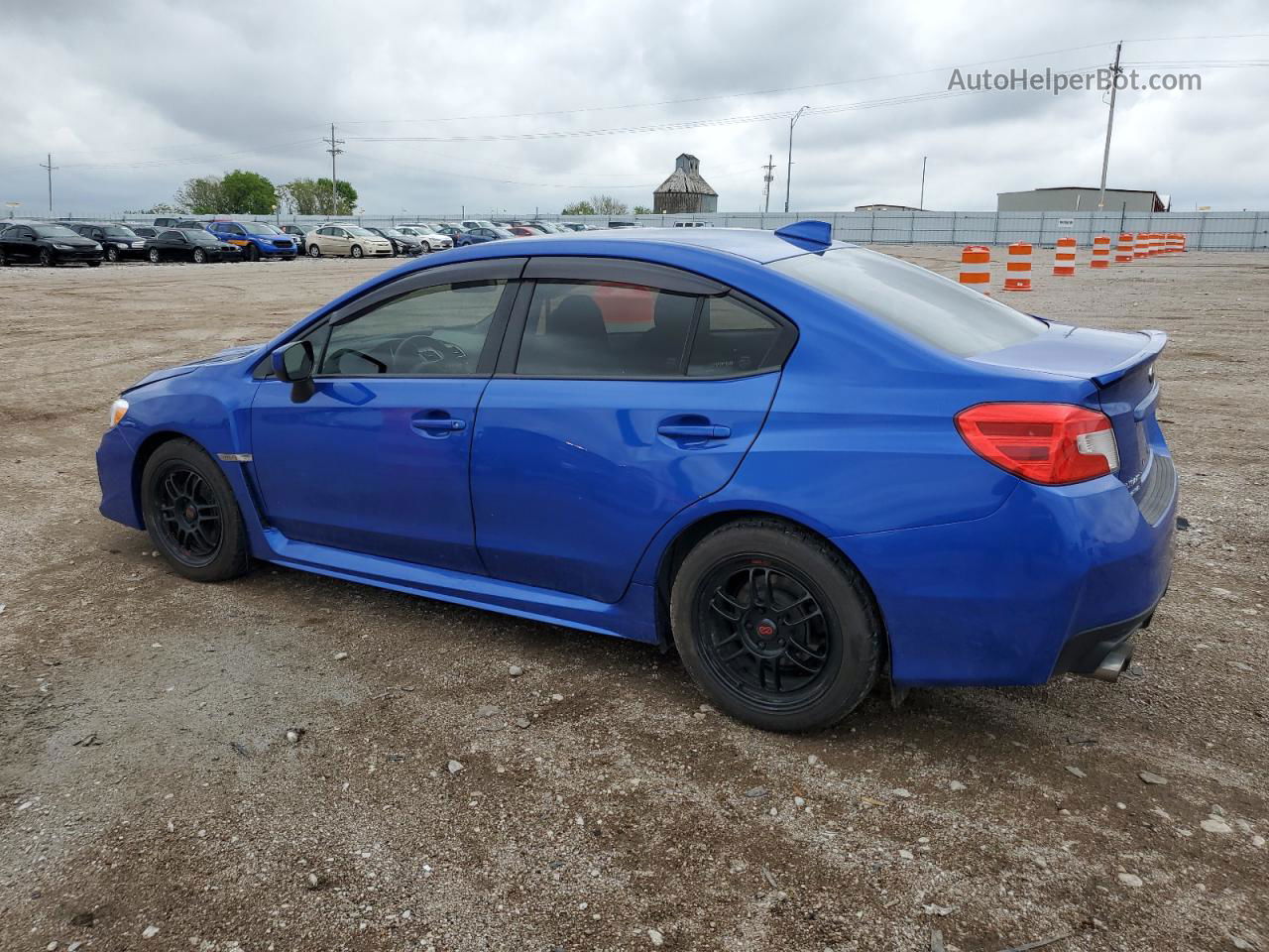 2018 Subaru Wrx  Blue vin: JF1VA1A66J9828617