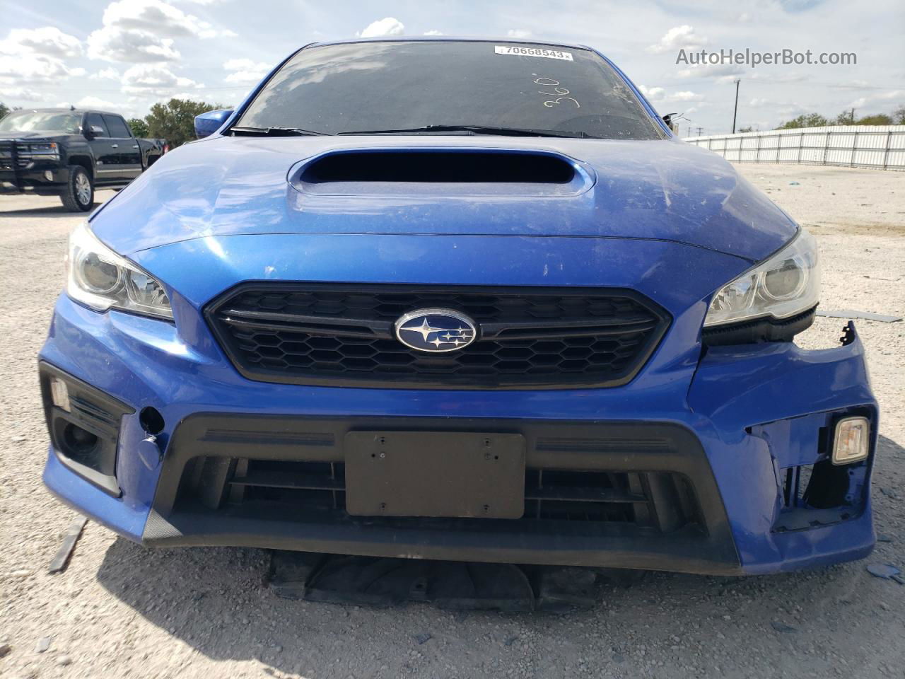 2020 Subaru Wrx  Blue vin: JF1VA1A66L9806961