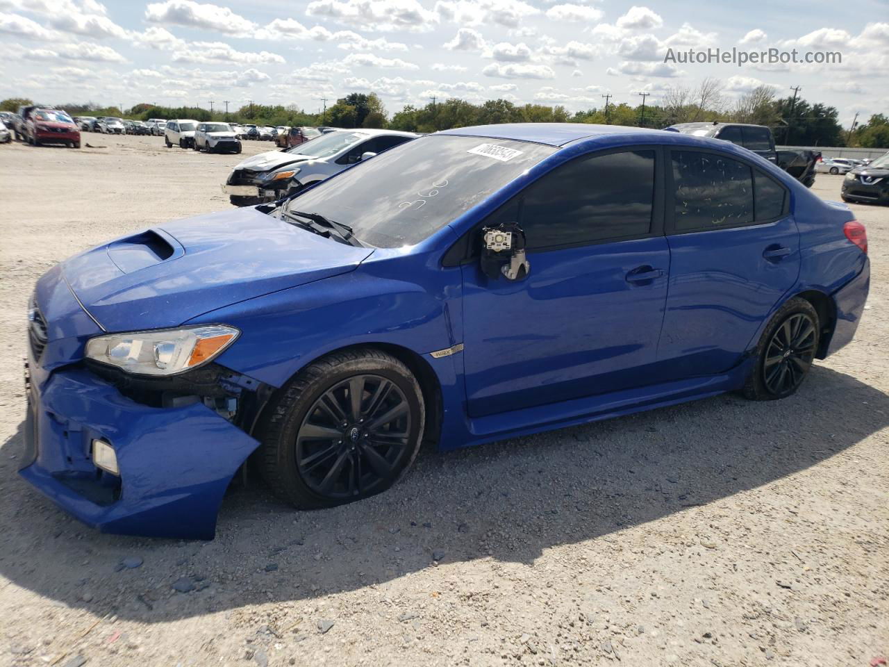 2020 Subaru Wrx  Blue vin: JF1VA1A66L9806961