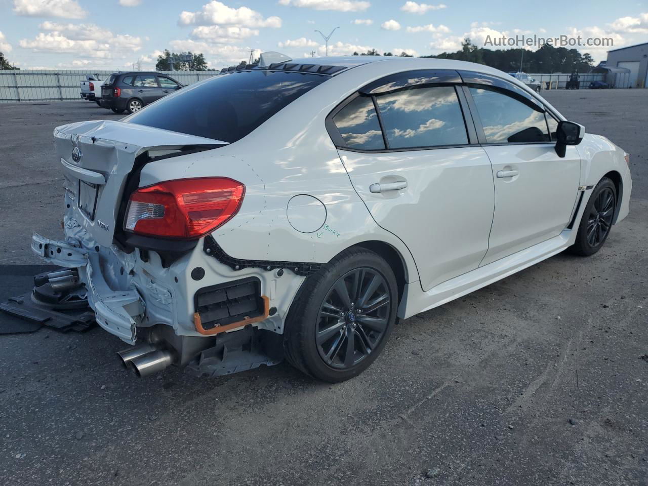 2020 Subaru Wrx  White vin: JF1VA1A66L9823663