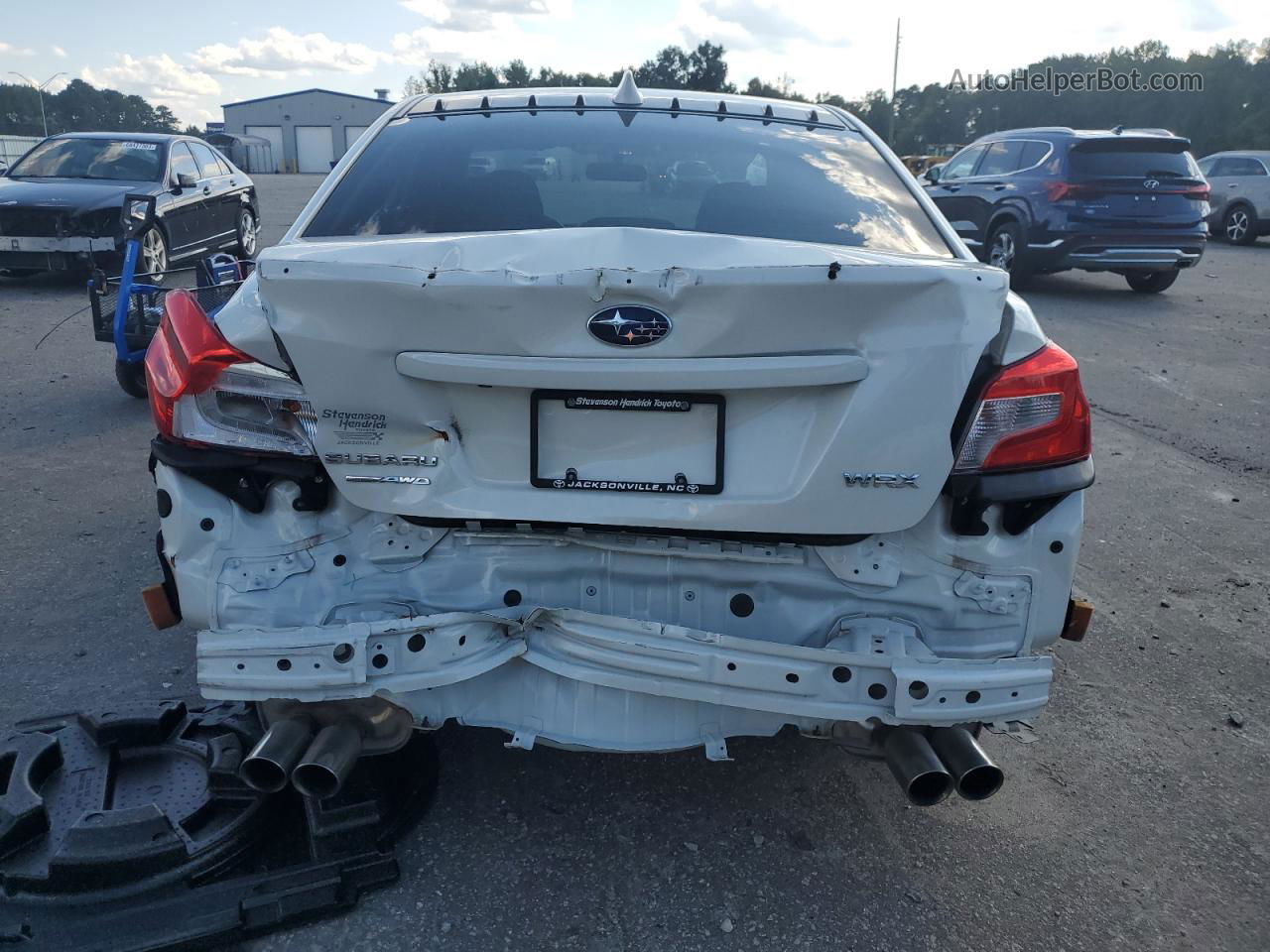 2020 Subaru Wrx  White vin: JF1VA1A66L9823663