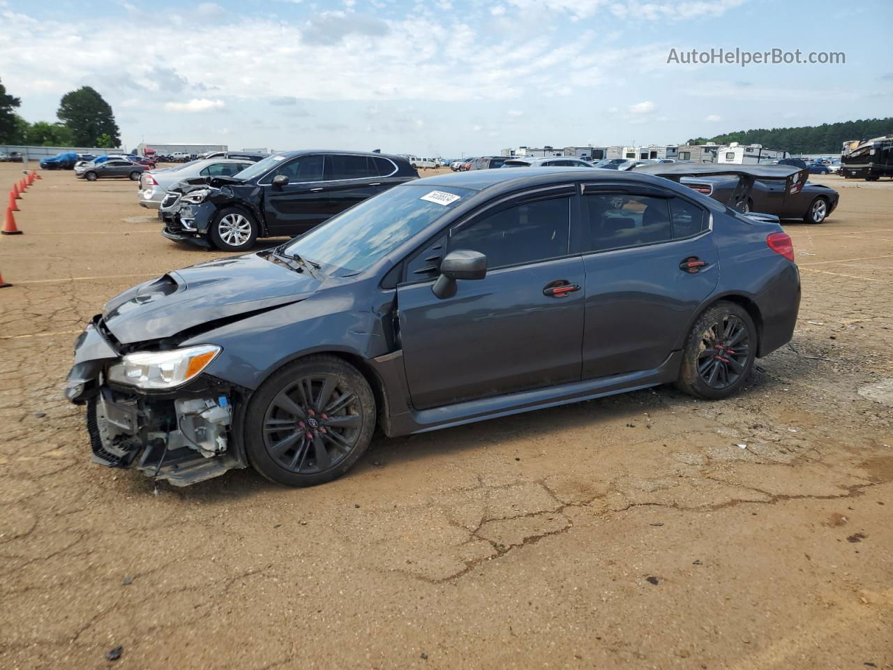 2020 Subaru Wrx  Gray vin: JF1VA1A66L9828491