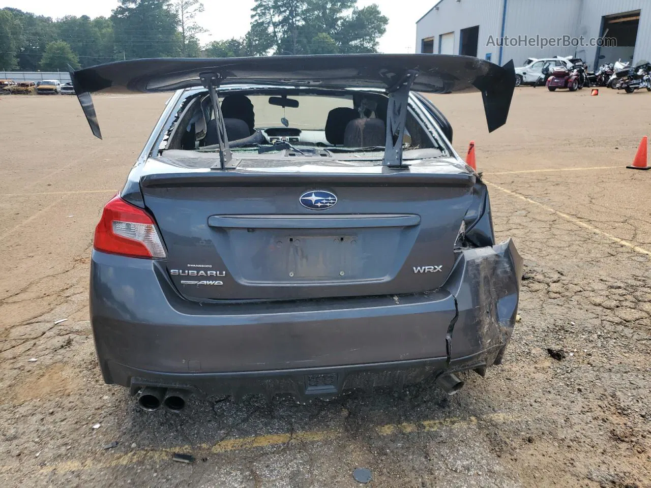 2020 Subaru Wrx  Gray vin: JF1VA1A66L9828491