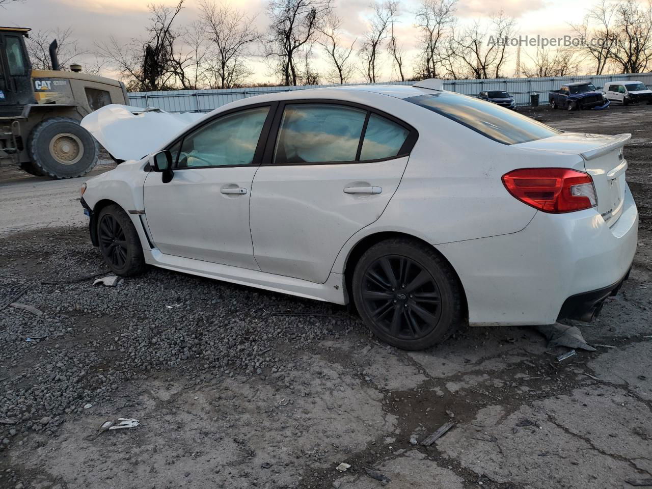 2021 Subaru Wrx  White vin: JF1VA1A66M9818075