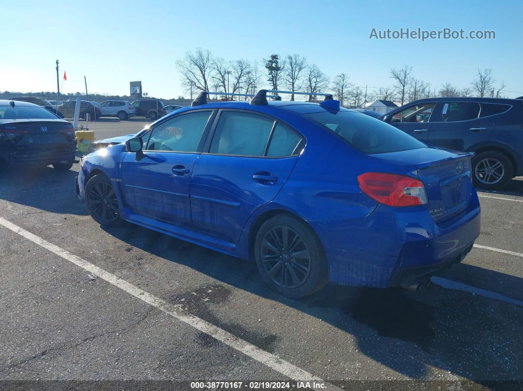 2021 Subaru Wrx   Blue vin: JF1VA1A66M9821235