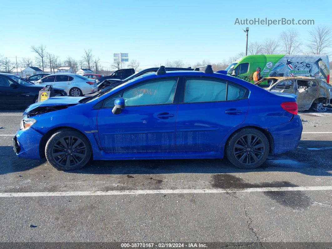 2021 Subaru Wrx   Blue vin: JF1VA1A66M9821235