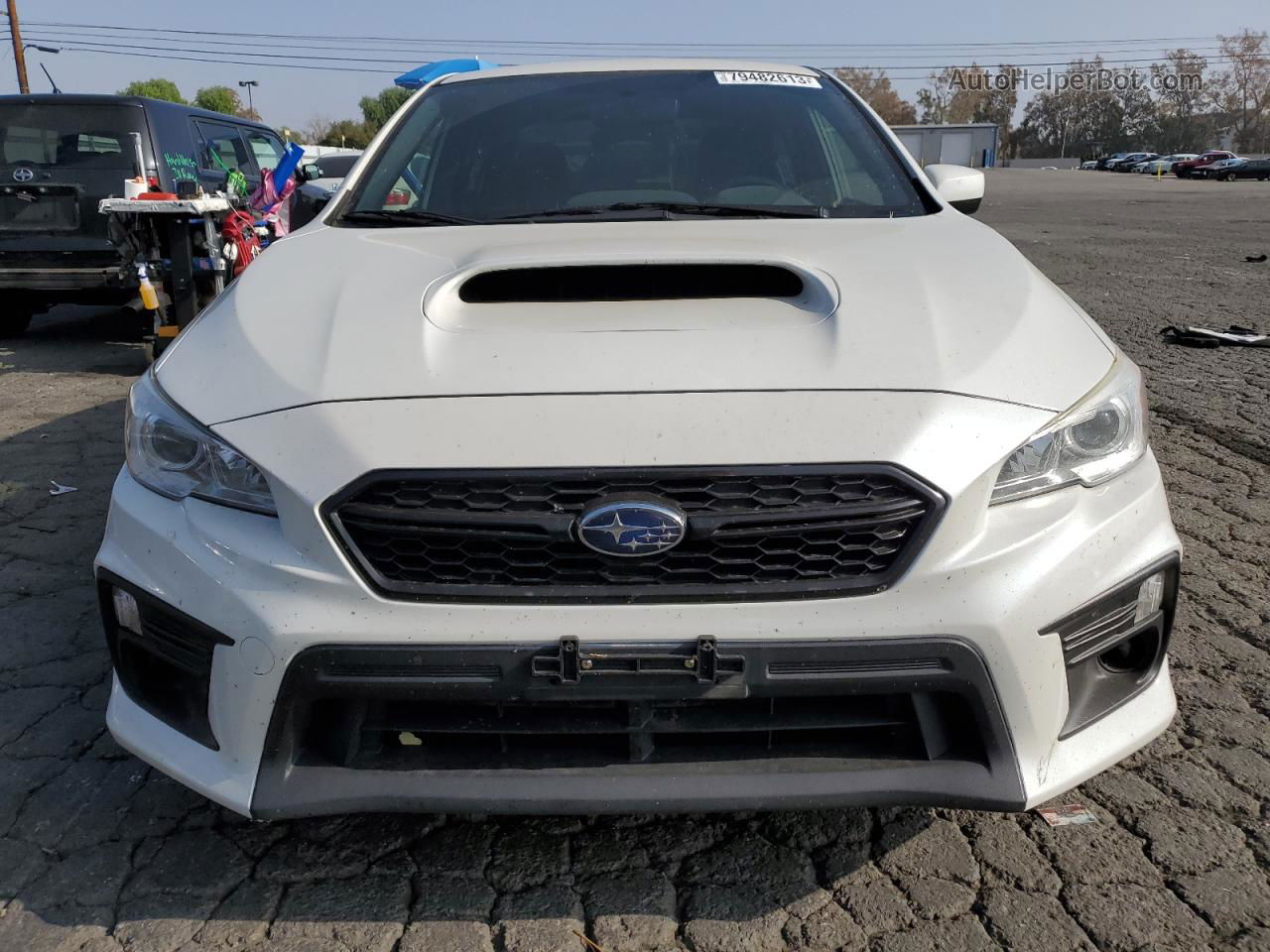 2018 Subaru Wrx  White vin: JF1VA1A67J9801054