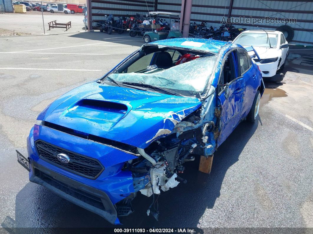 2018 Subaru Wrx   Blue vin: JF1VA1A67J9807629