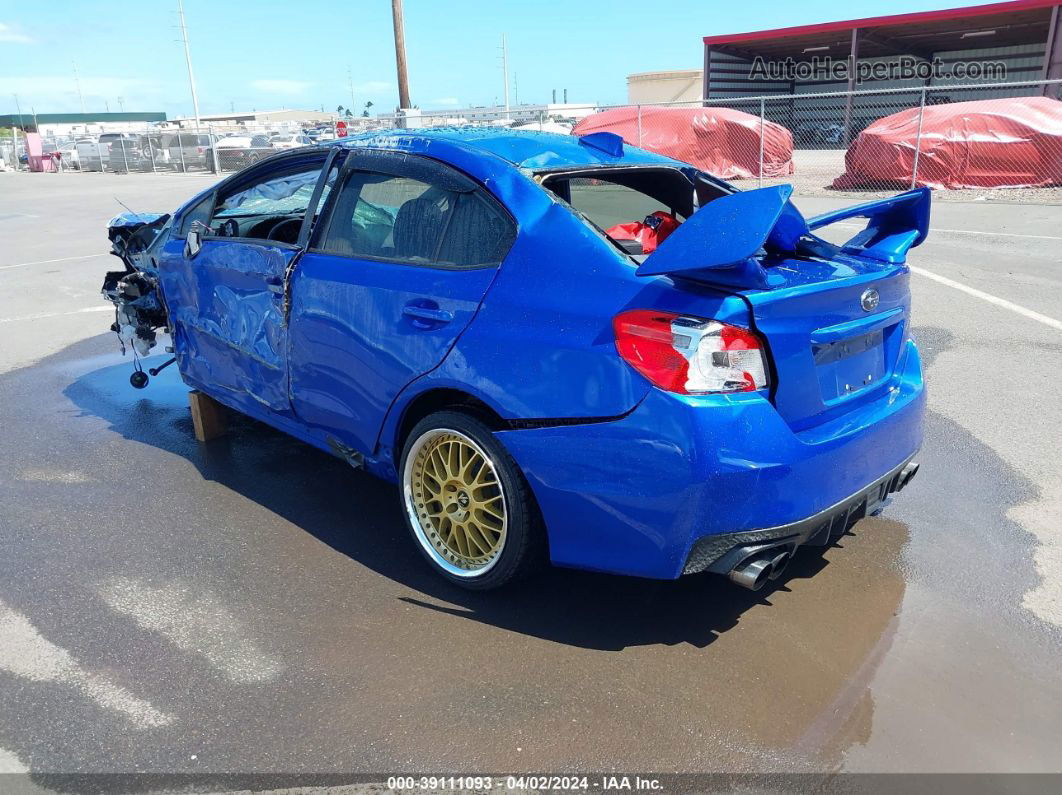 2018 Subaru Wrx   Blue vin: JF1VA1A67J9807629