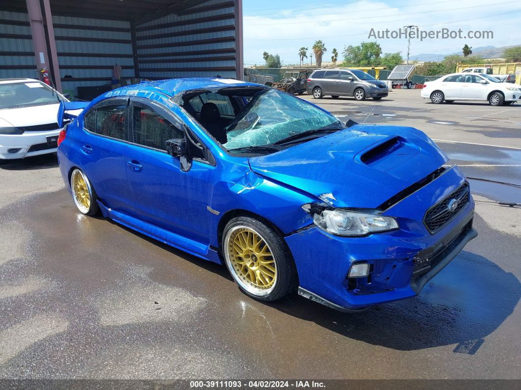 2018 Subaru Wrx   Blue vin: JF1VA1A67J9807629