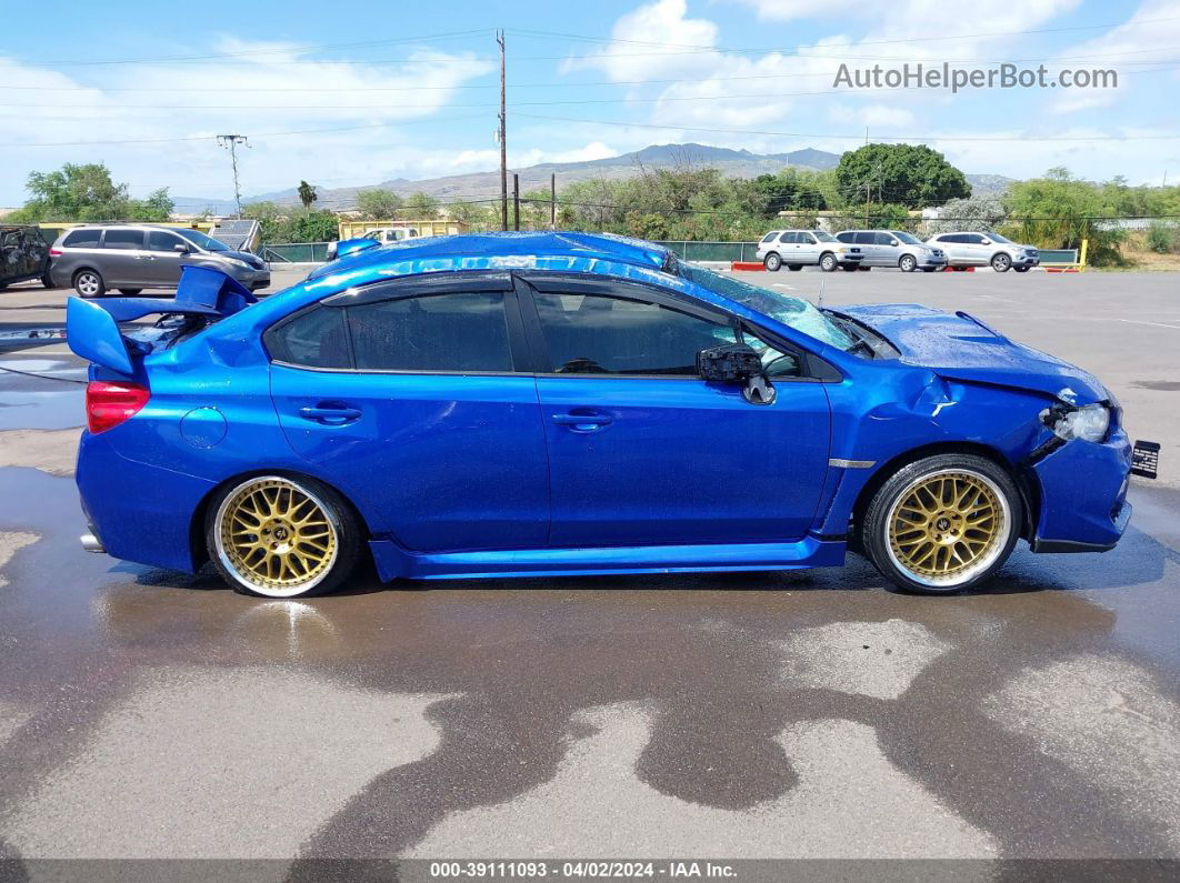 2018 Subaru Wrx   Синий vin: JF1VA1A67J9807629