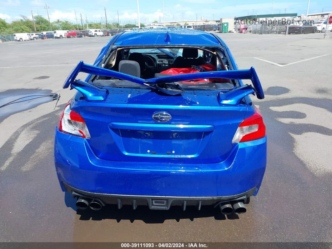 2018 Subaru Wrx   Blue vin: JF1VA1A67J9807629