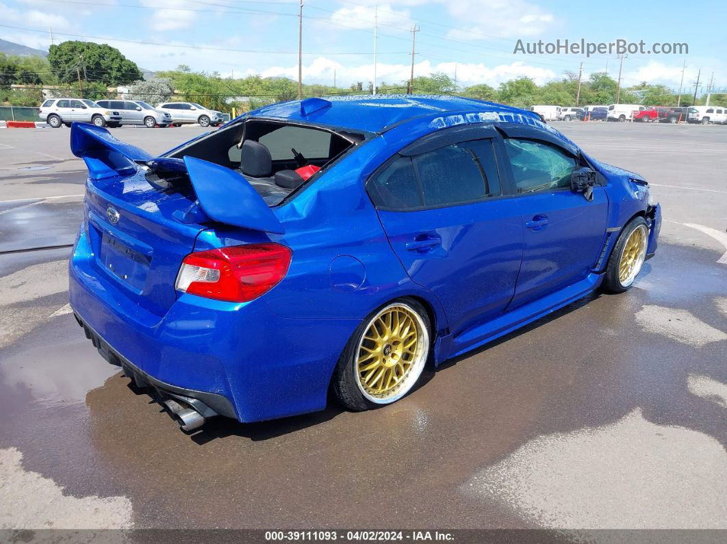 2018 Subaru Wrx   Blue vin: JF1VA1A67J9807629