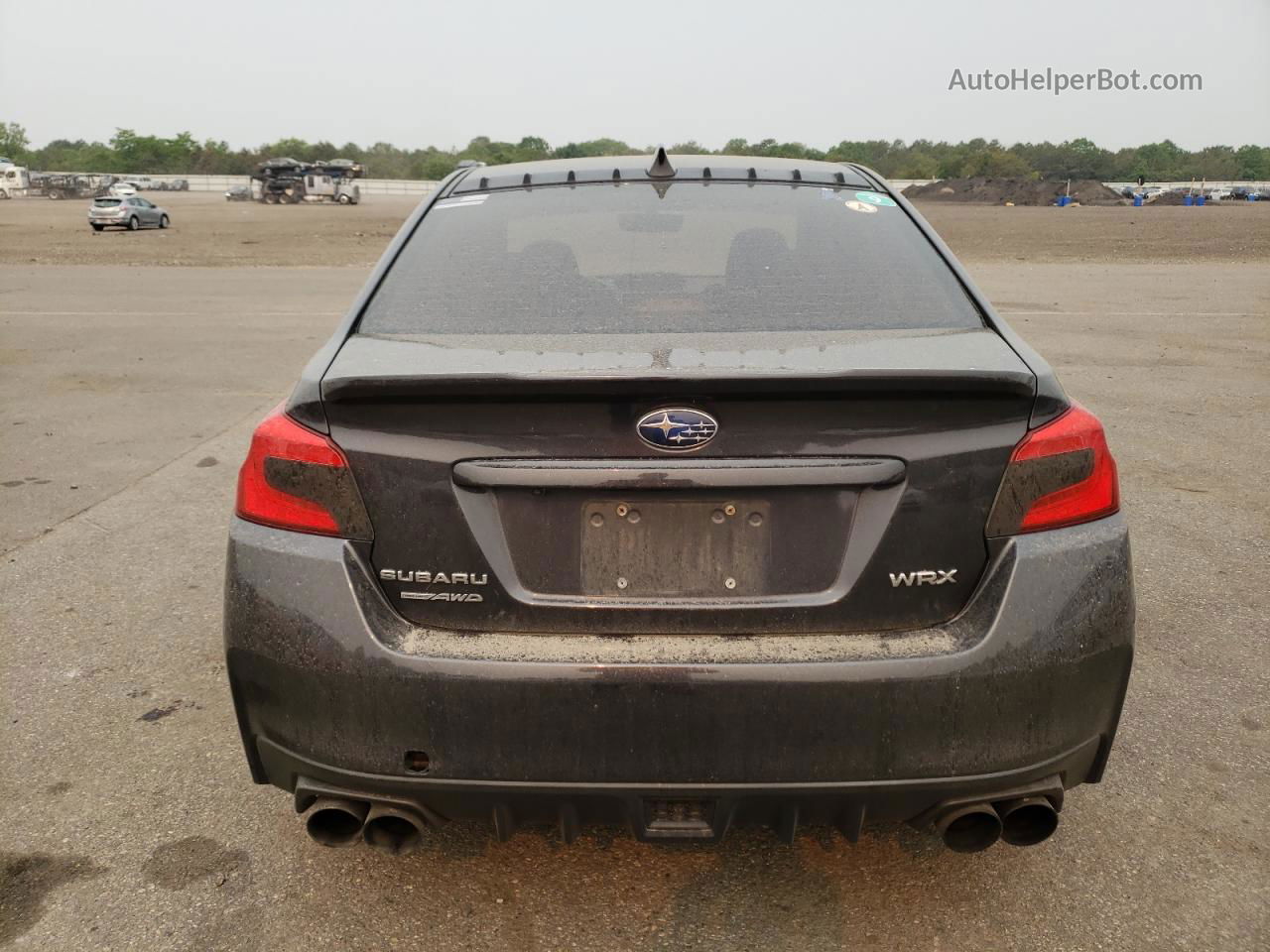 2018 Subaru Wrx  Black vin: JF1VA1A67J9810787