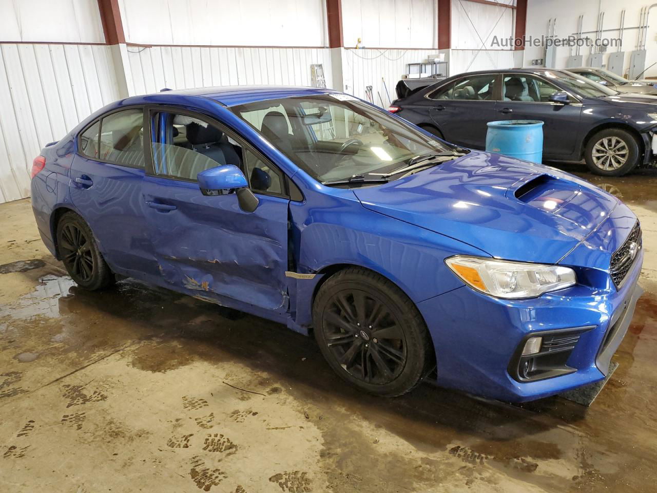 2018 Subaru Wrx  Blue vin: JF1VA1A67J9811633