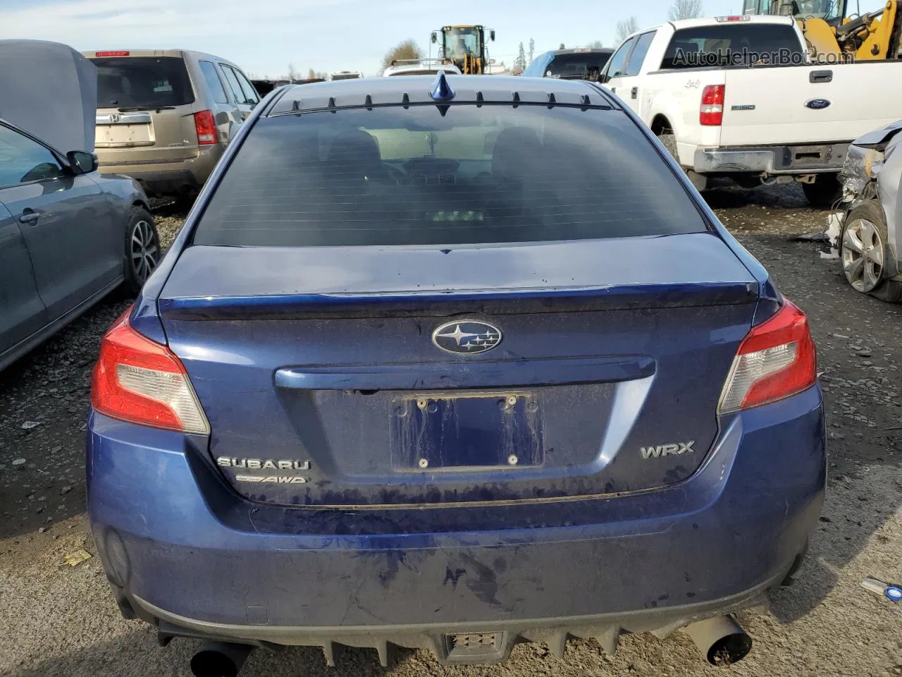 2018 Subaru Wrx  Blue vin: JF1VA1A67J9815696