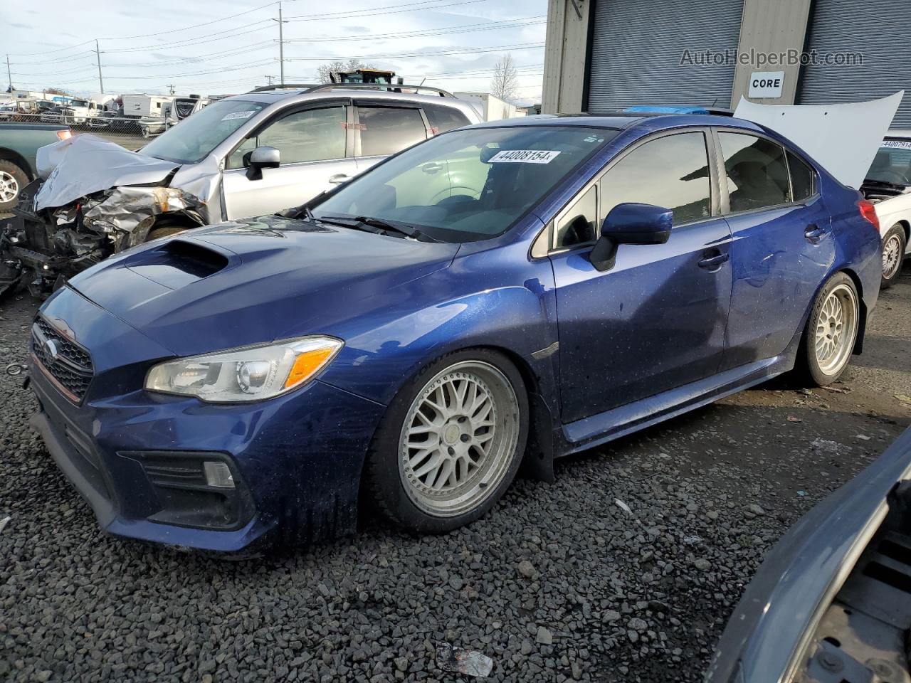 2018 Subaru Wrx  Blue vin: JF1VA1A67J9815696