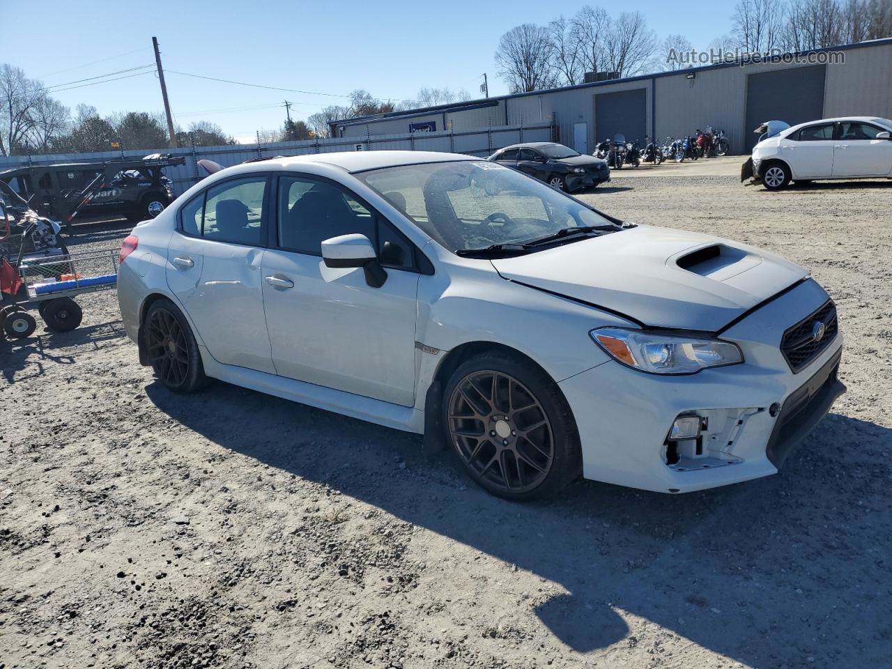 2018 Subaru Wrx  White vin: JF1VA1A67J9816282