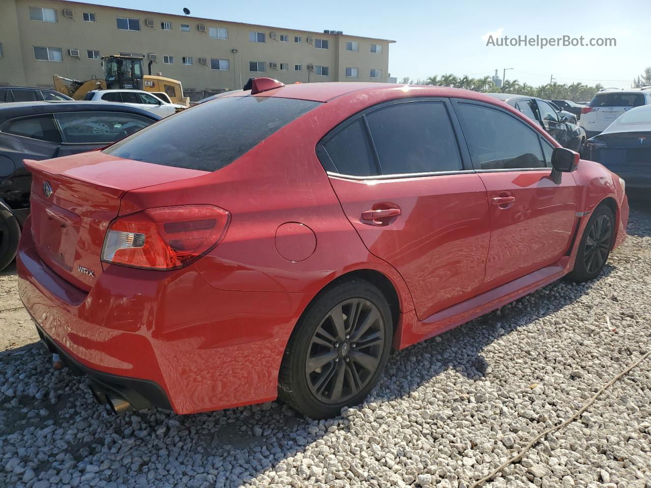 2018 Subaru Wrx  Красный vin: JF1VA1A67J9817996