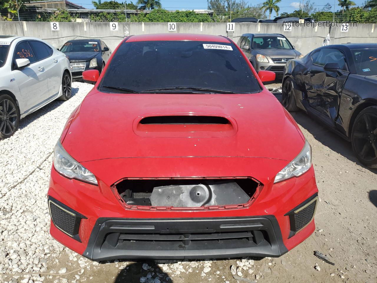 2018 Subaru Wrx  Red vin: JF1VA1A67J9817996