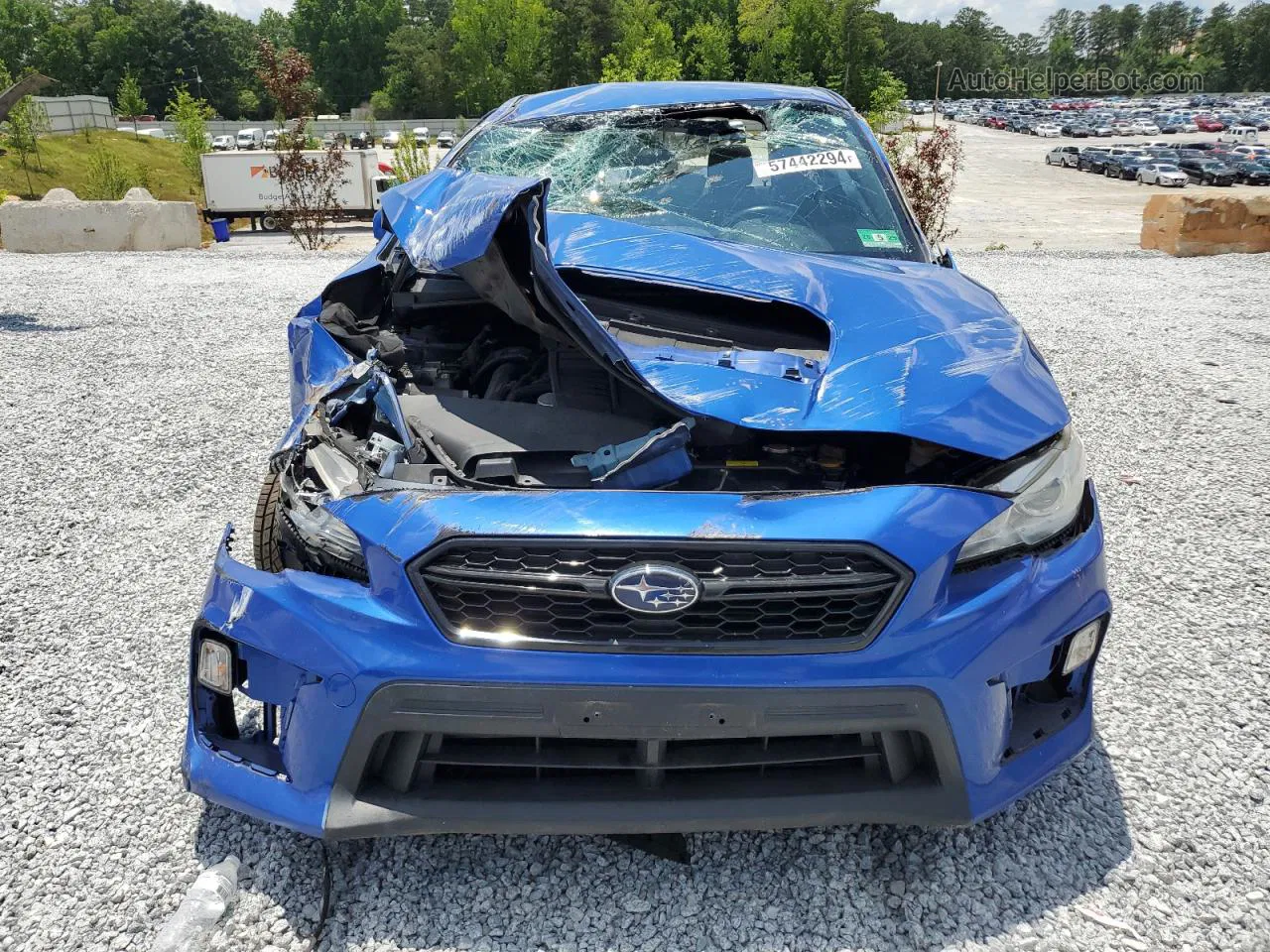 2018 Subaru Wrx  Blue vin: JF1VA1A67J9822048