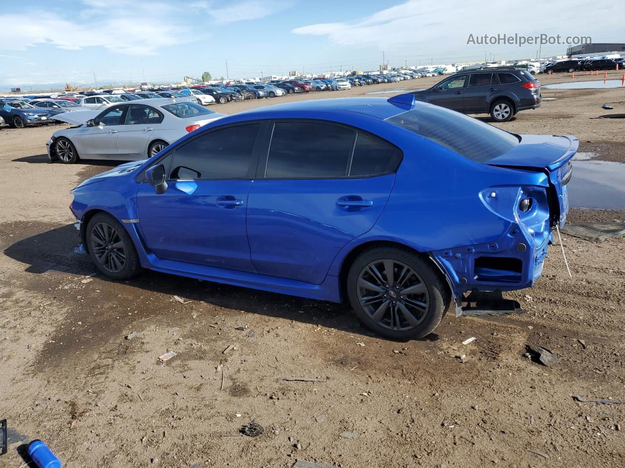 2018 Subaru Wrx  Blue vin: JF1VA1A67J9826519